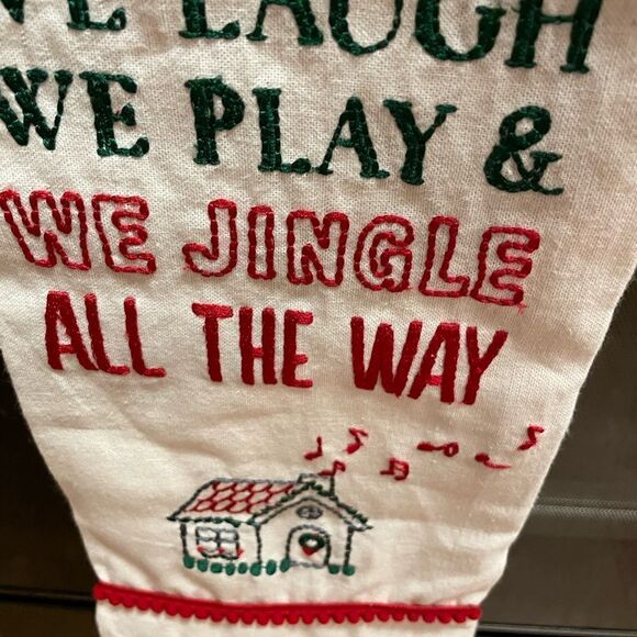 Primitives by Kathy Christmas Embroidered Dish Towel - Picture 5 of 7